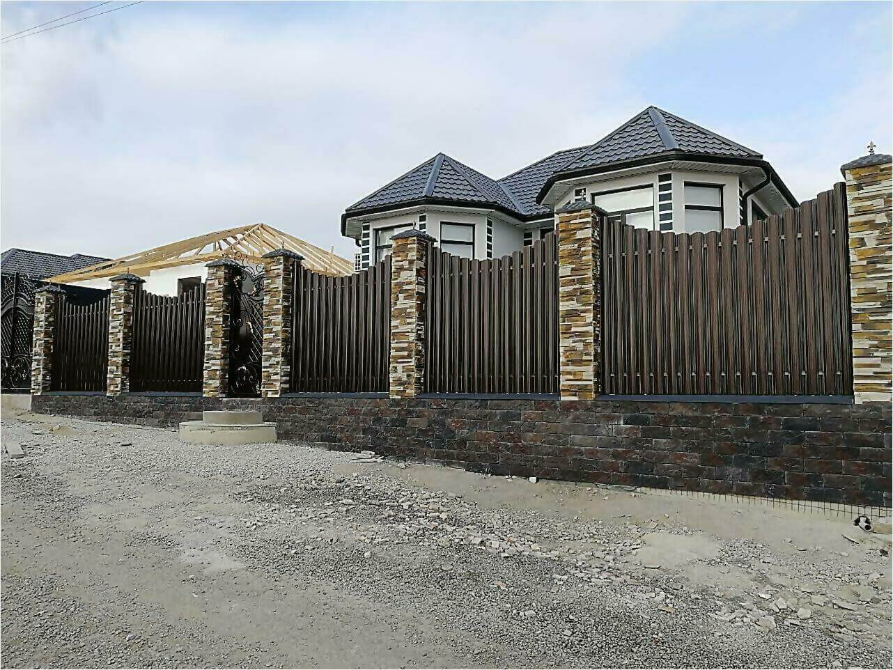 забор из штакетника 110м фото3 в Кременкуле