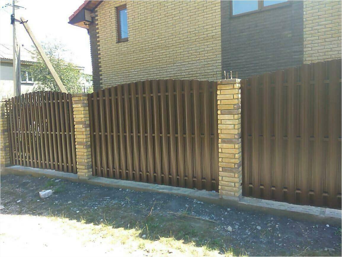 забор из штакетника 110м фото5 в Кременкуле