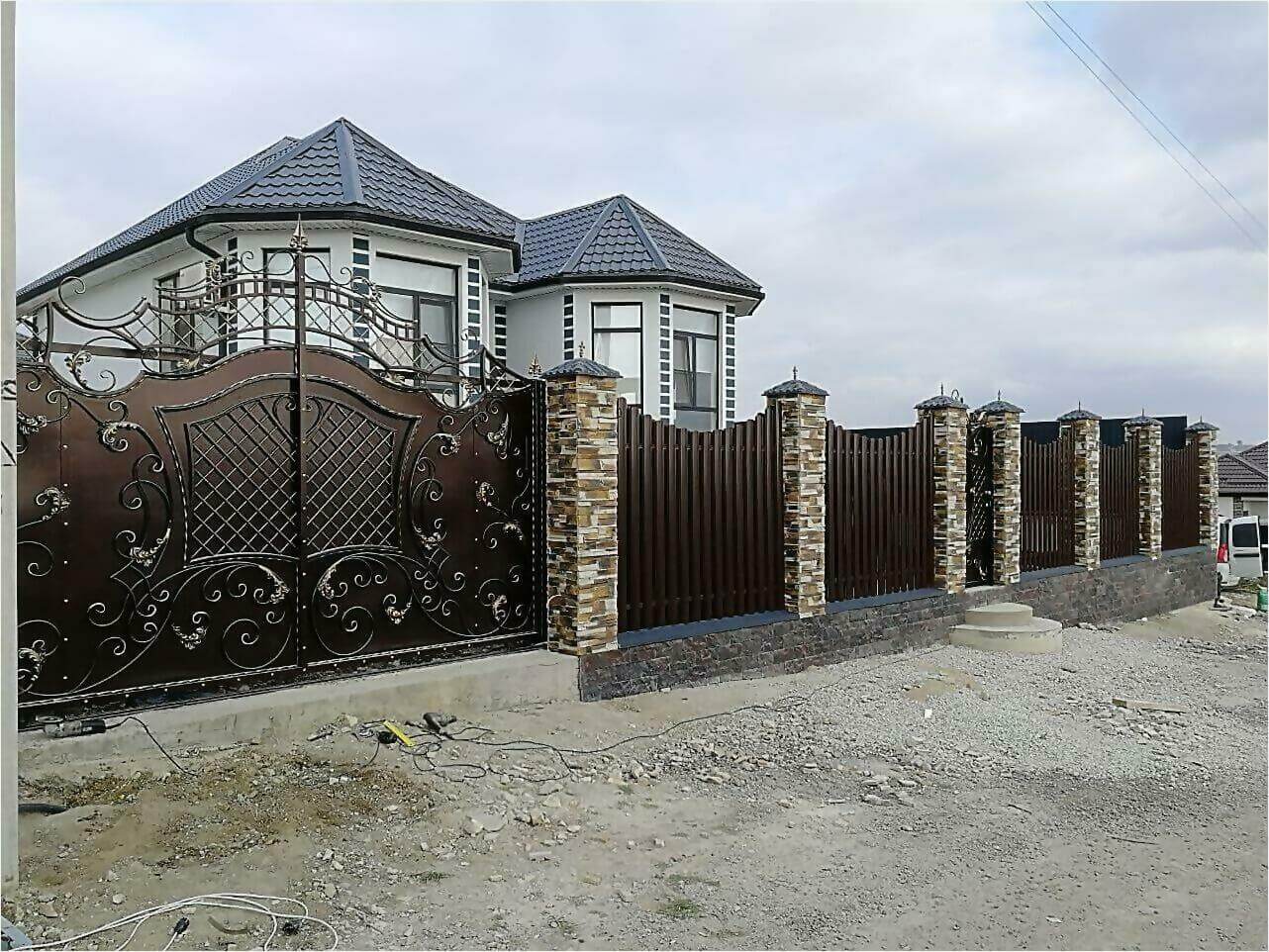 забор из штакетника 110м фото4 в Кременкуле