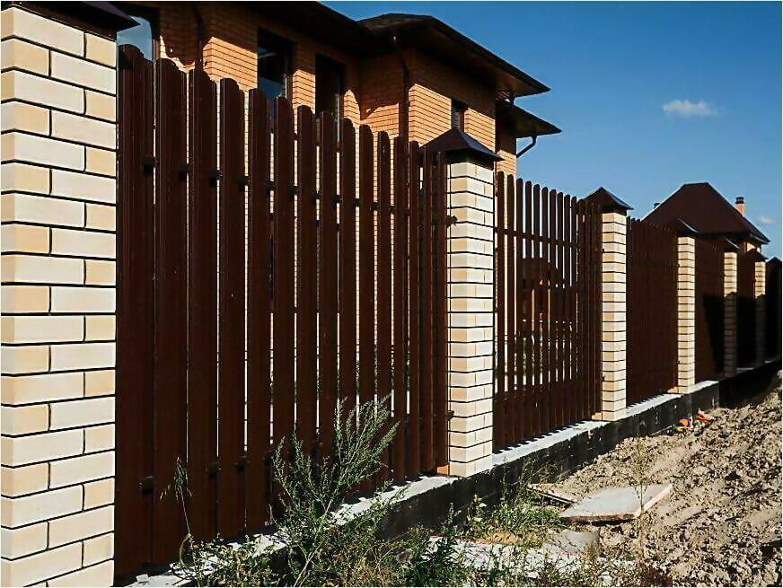 забор из штакетника 115м фото1 в Кременкуле