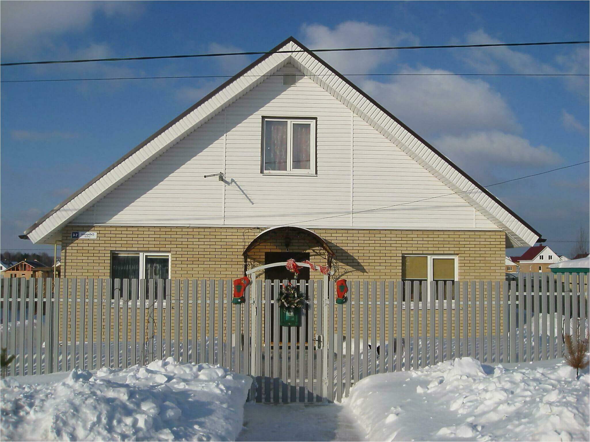 забор из штакетника 55м фото3 в Кременкуле