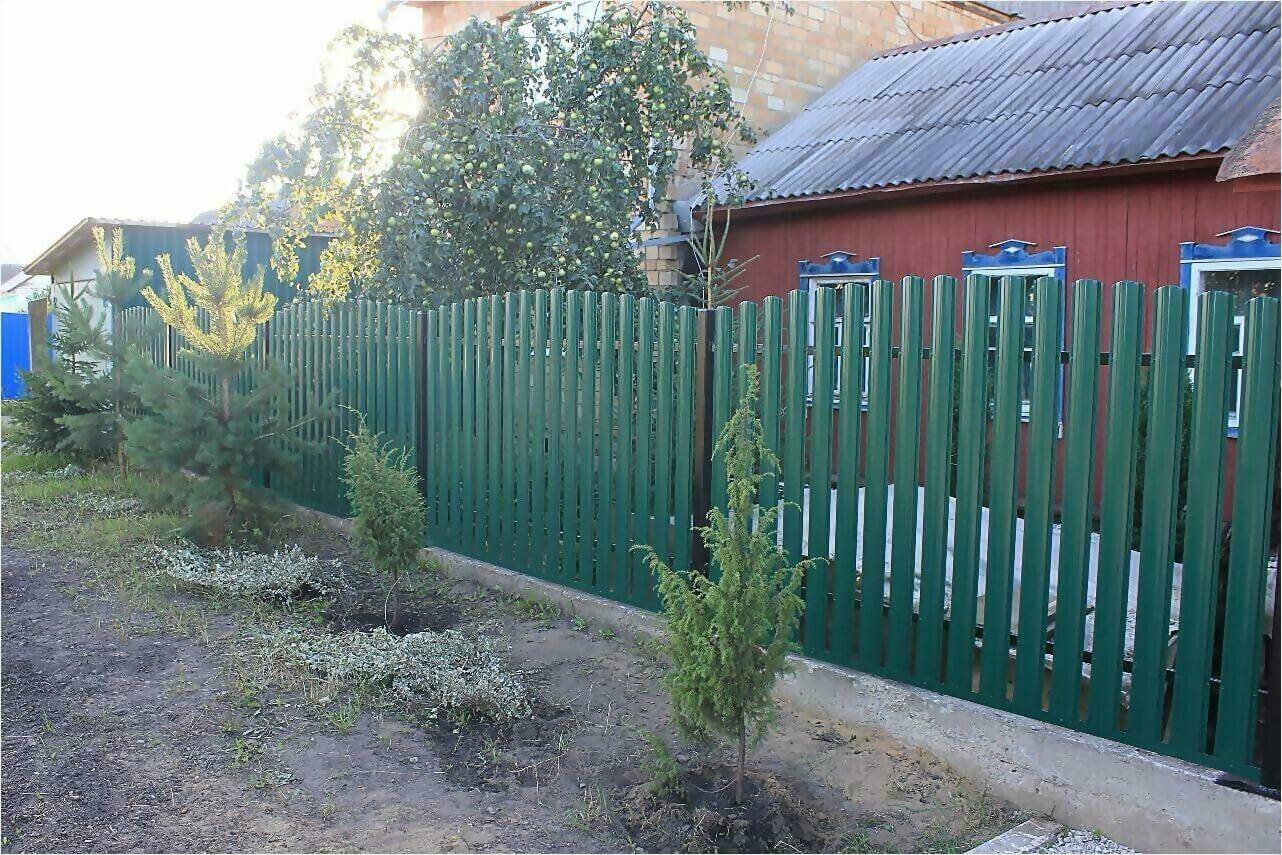 Забор из штакетника 60м фото3 в Кременкуле
