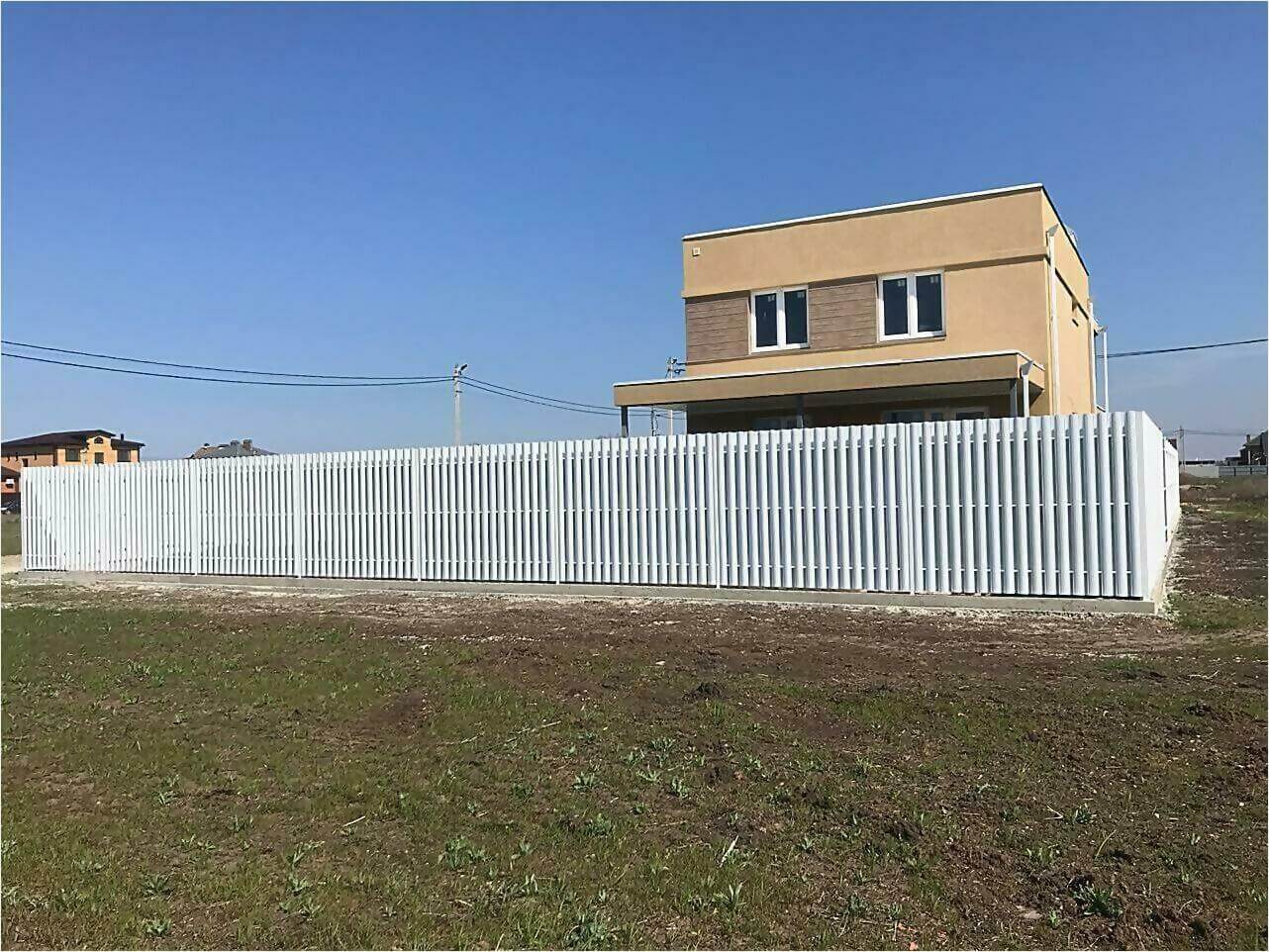 забор из штакетника 95м фото4 в Кременкуле