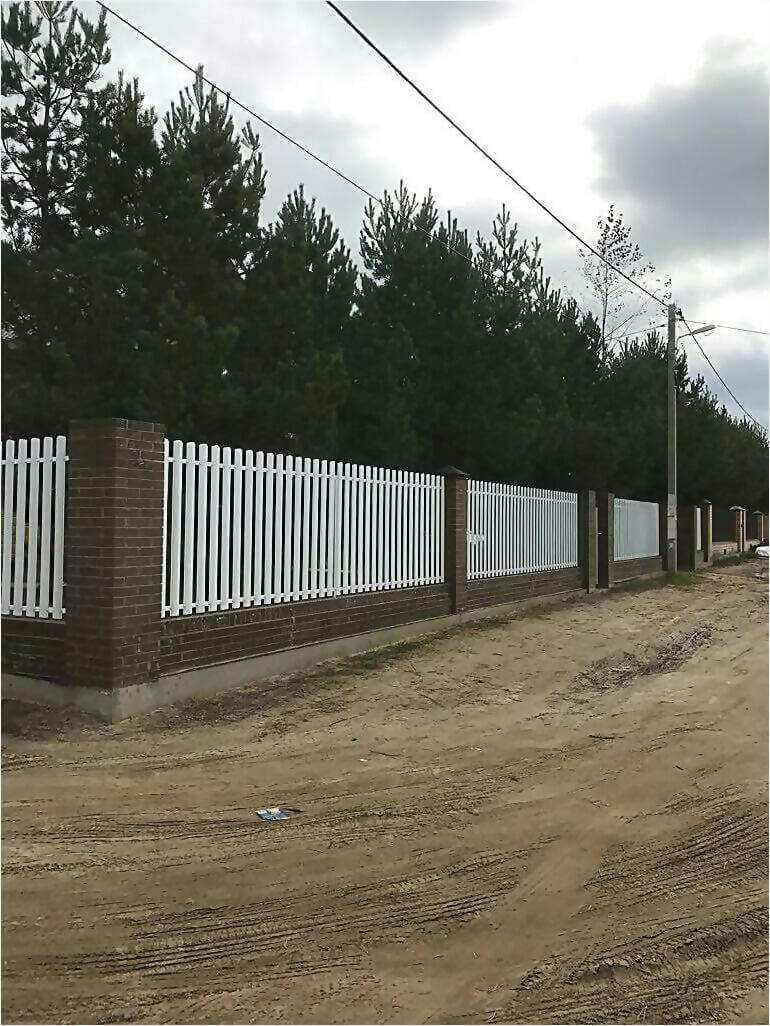 забор из штакетника 95м фото4 в Кременкуле