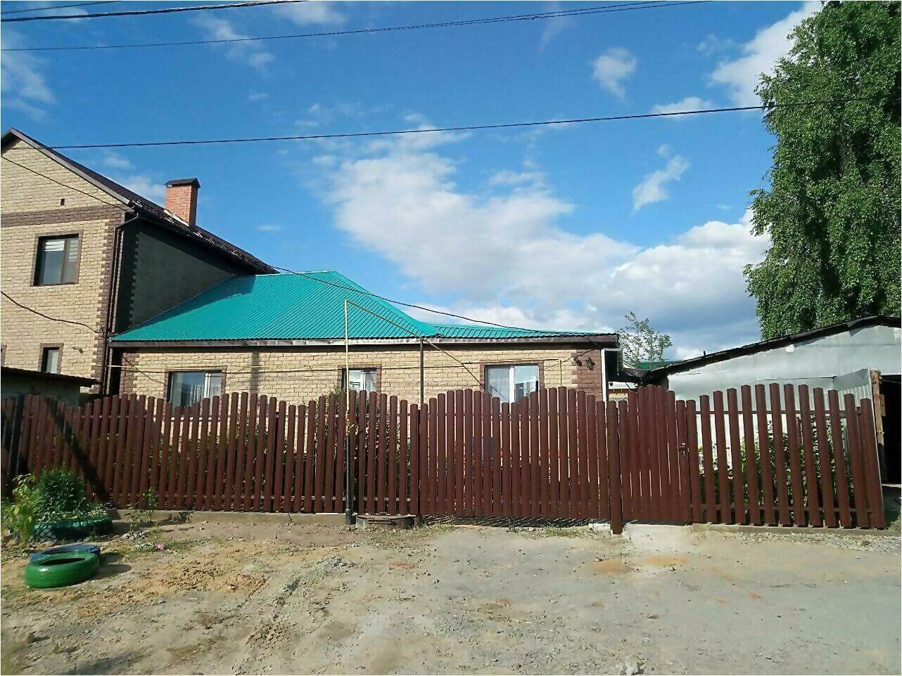 забор-ранчо из штакетника 70м фото4 в Кременкуле