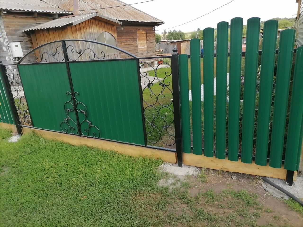 забор из штакетника Зеленый Мох фото7 в Кременкуле