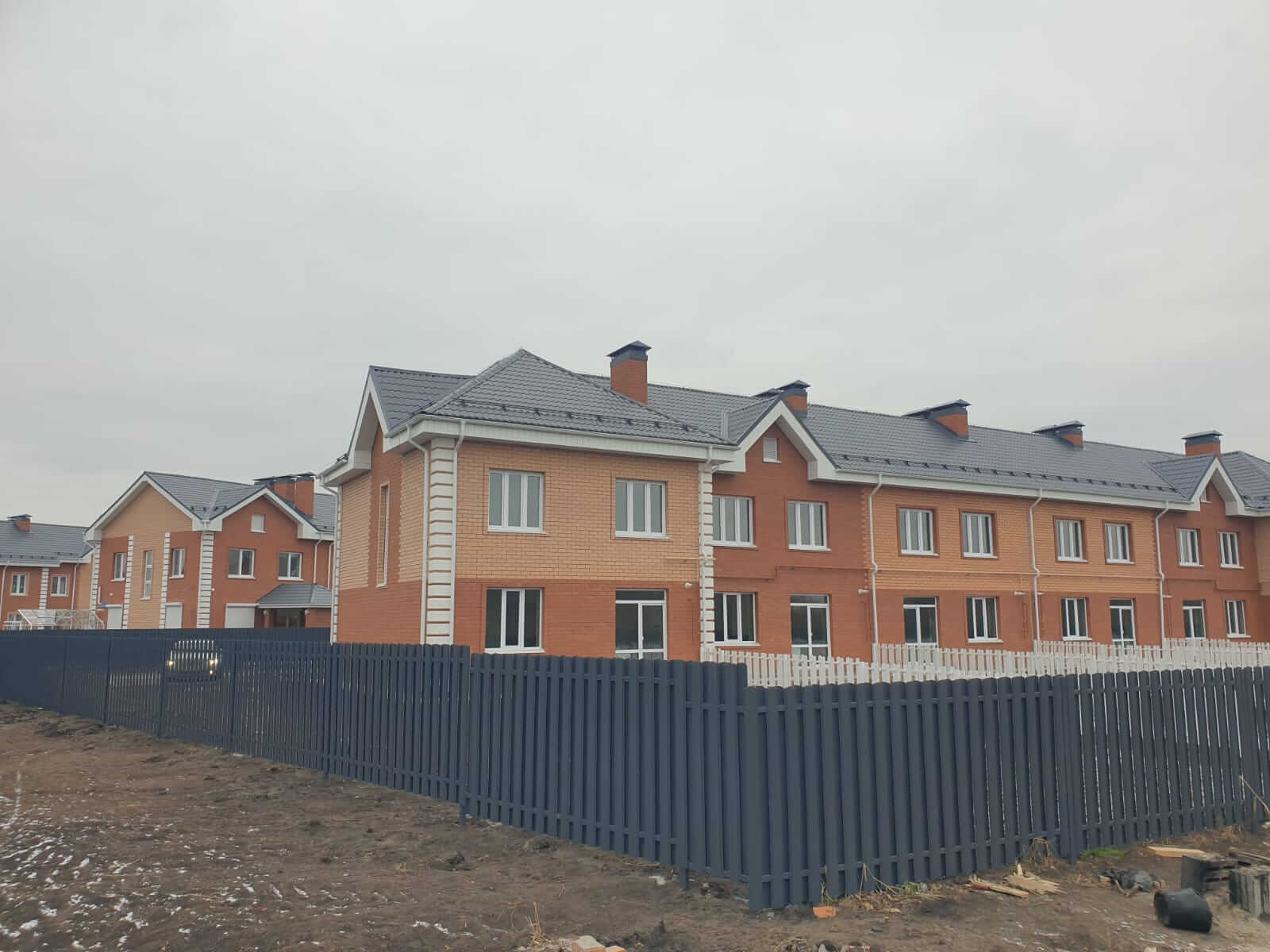 Забор из штакетника 230м Серый Графит фото4 в Кременкуле
