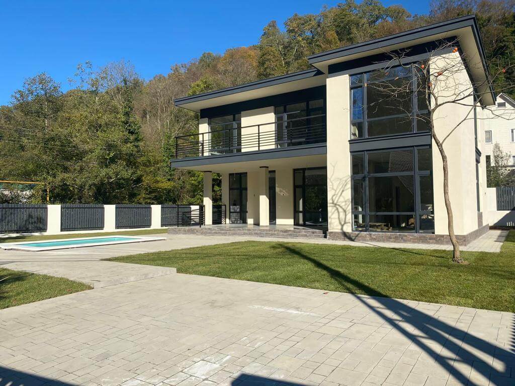 Забор из штакетника 110м серый графит двухсторонний фото1 в Кременкуле
