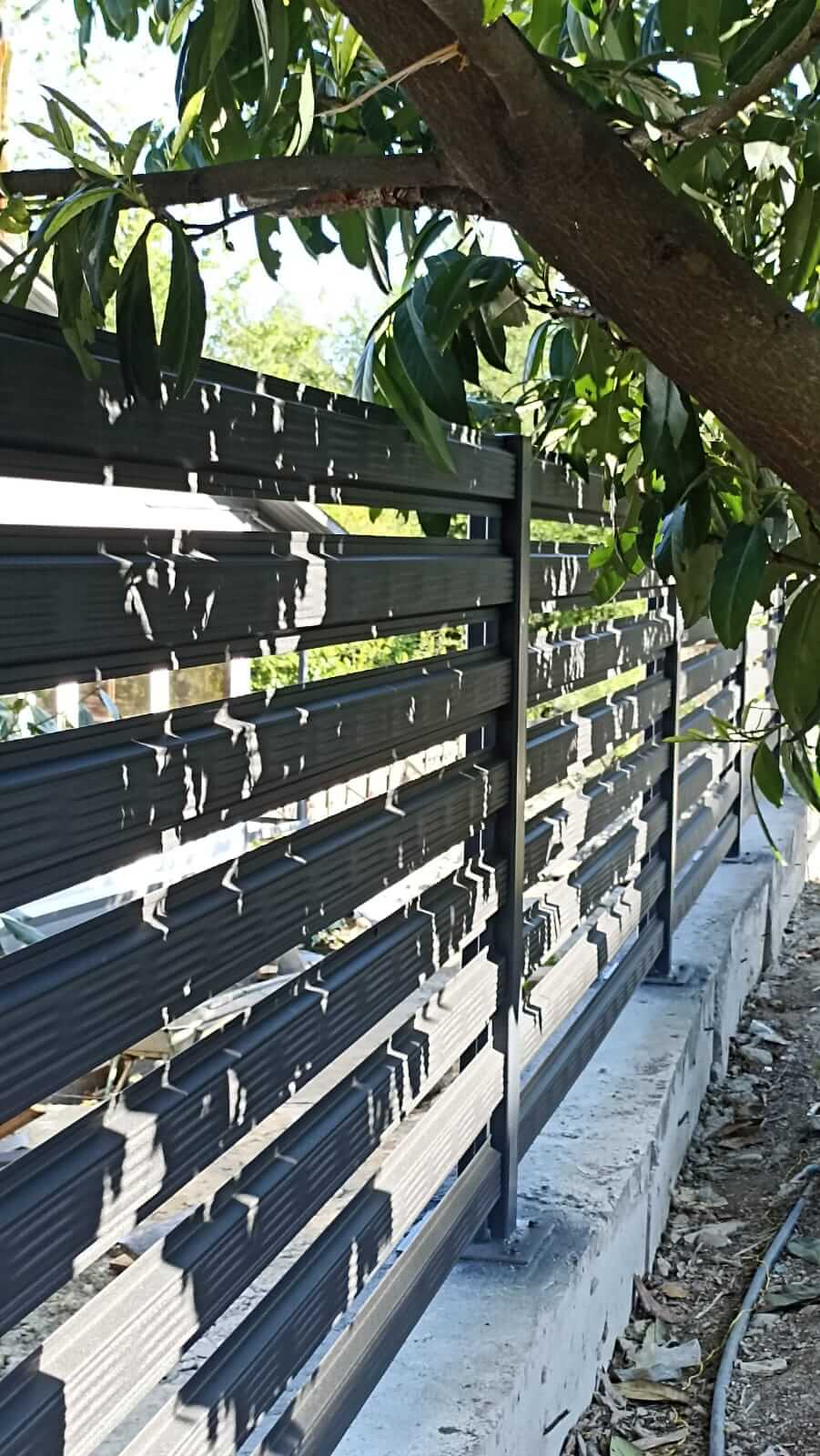Забор из штакетника 90м RAL7024/7024 Серый Графит фото2 в Кременкуле