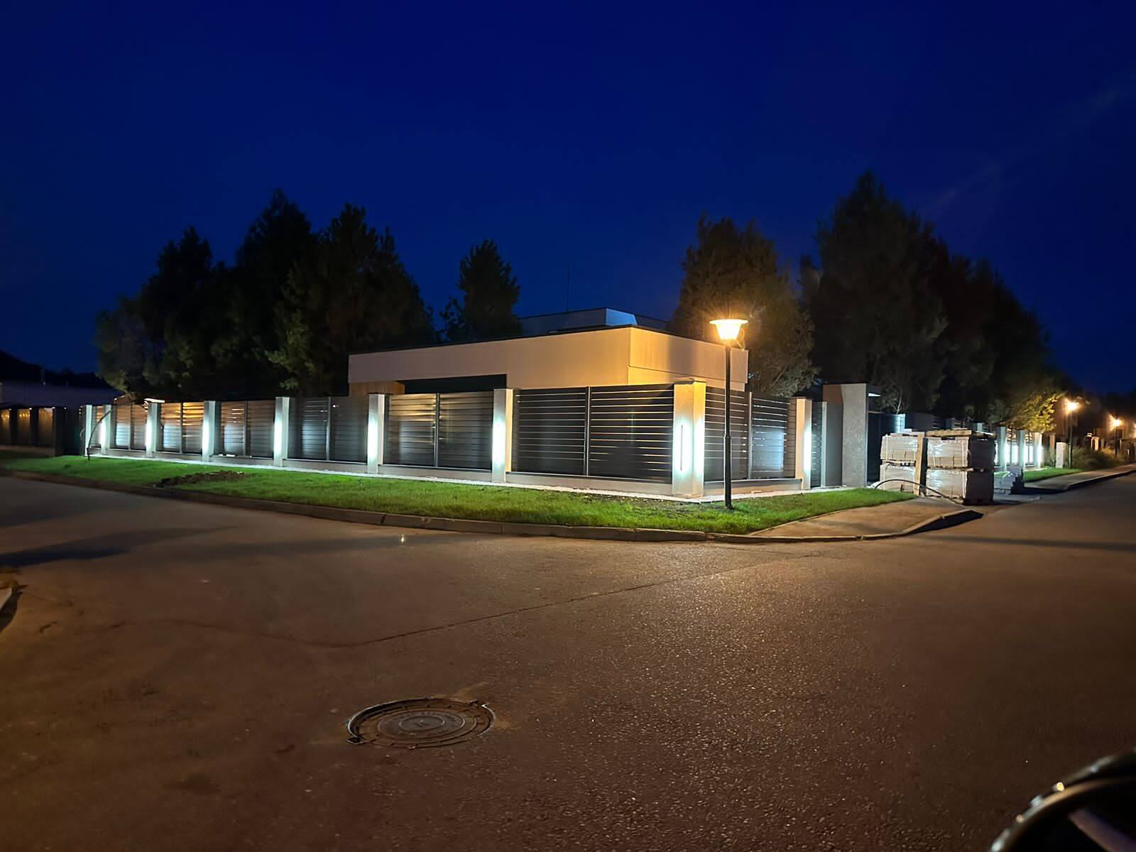 Забор-ранчо из металлопланкена 36м RAL7024 Серый Графит фото 10 в Кременкуле
