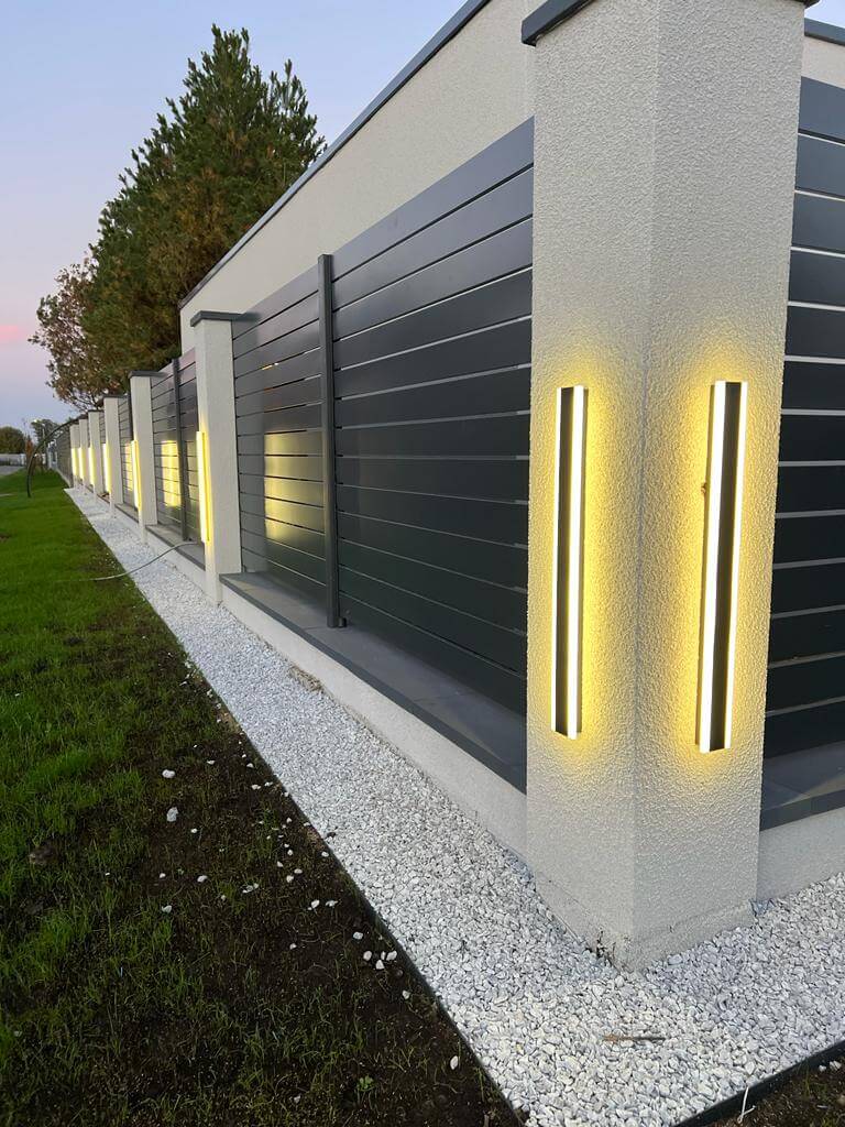 Забор-ранчо из металлопланкена 36м RAL7024 Серый Графит фото 12 в Кременкуле