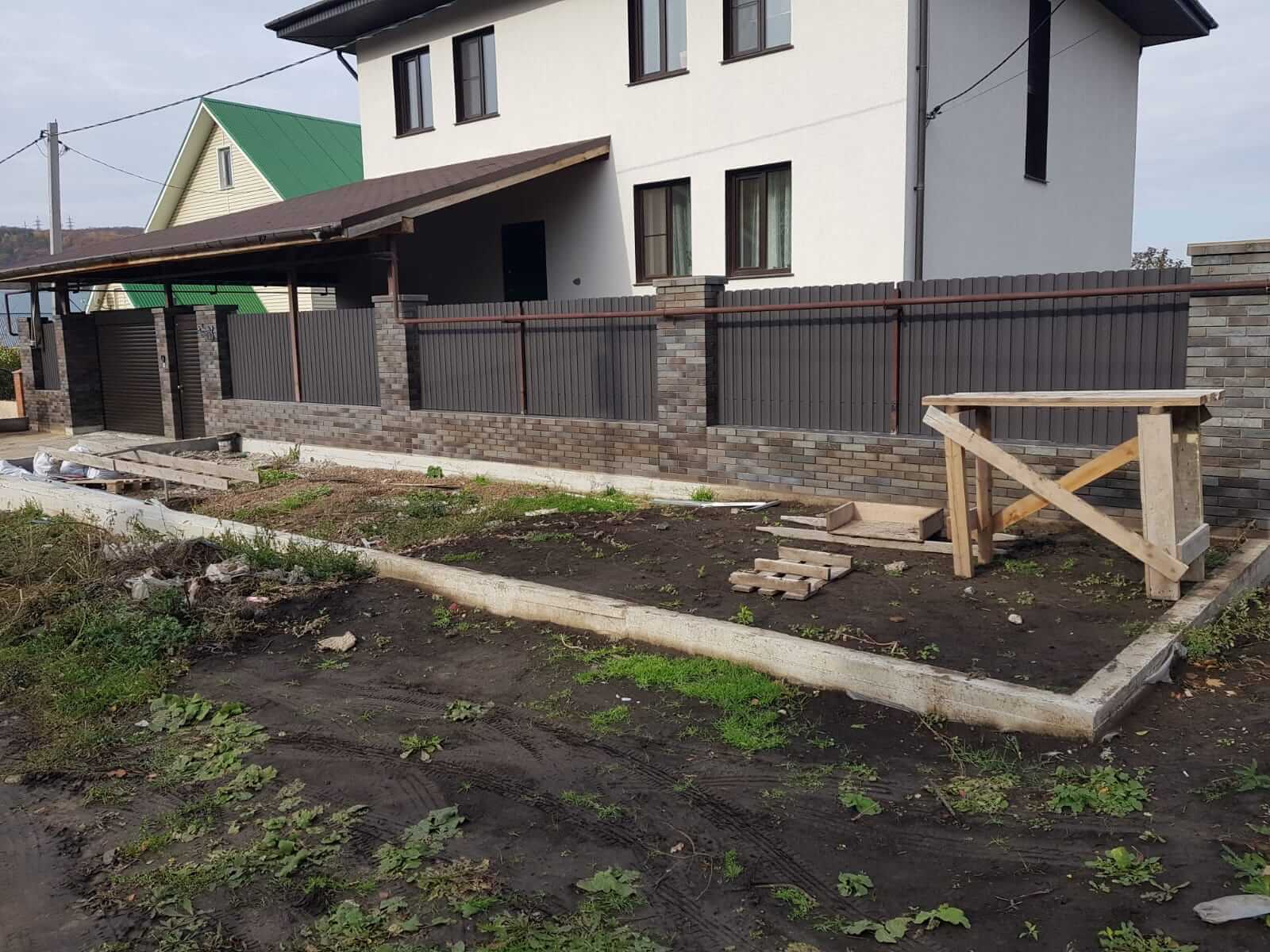 Забор из штакетника 15м RAL8019/8019 Темный Шоколад двусторонний МАТТЕ фото 1 в Кременкуле