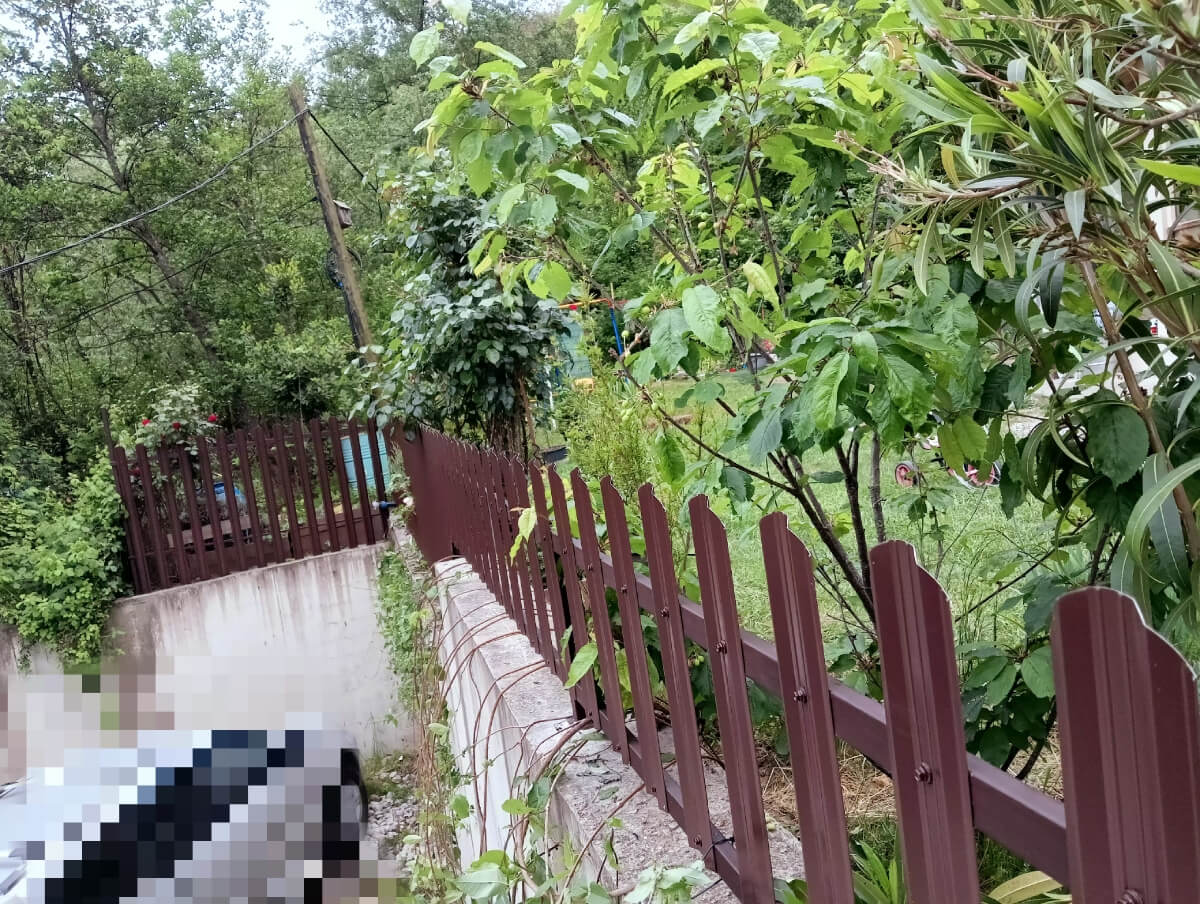 Забор из евроштакетника 18м RAL8017/8017 Шоколад двусторонний фото 1 в Кременкуле