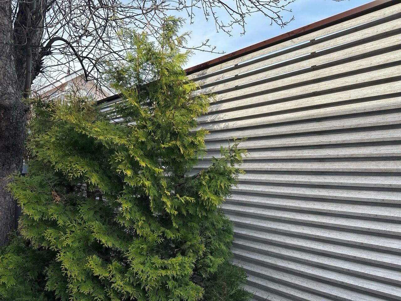 Забор-жалюзи из ламелей ЭКО-Z 32м Ясень Printech фото 2 в Кременкуле