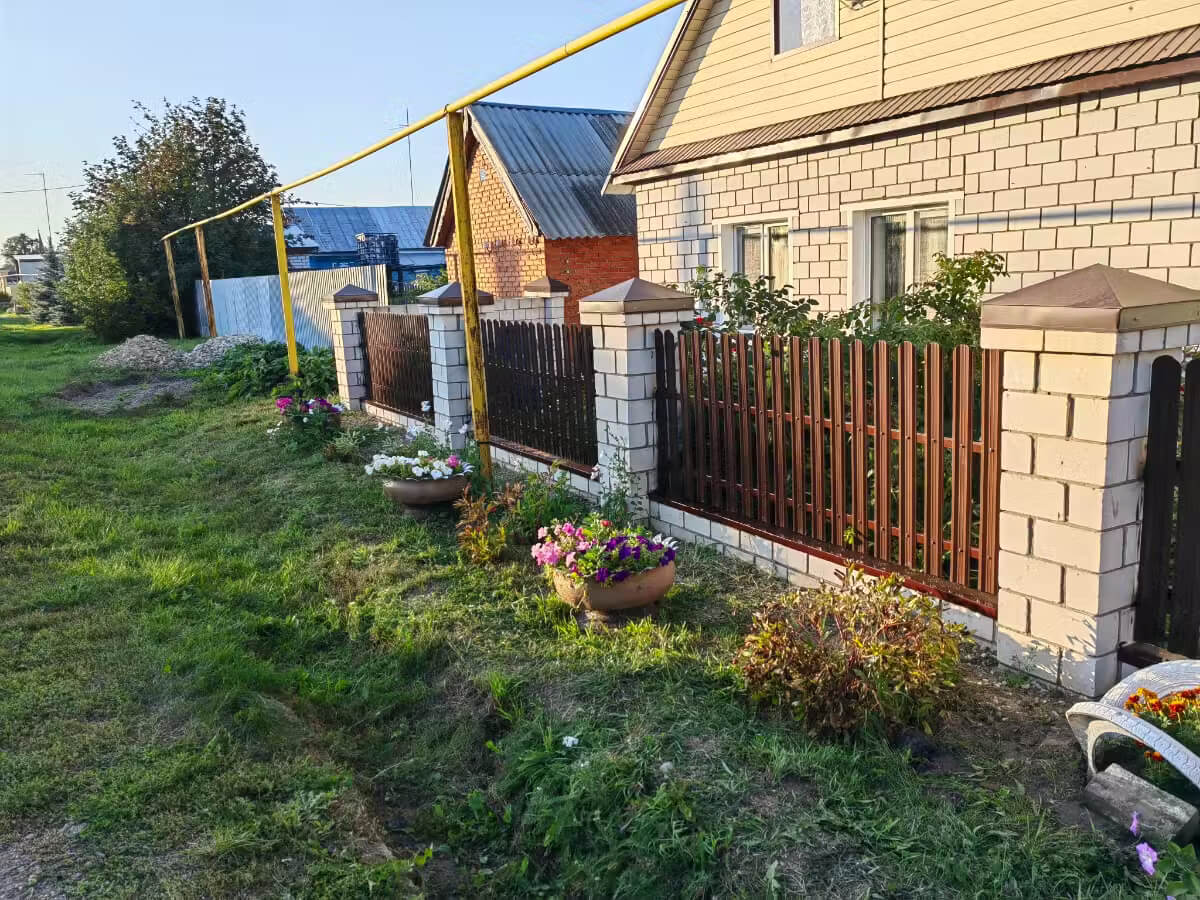 Забор из евроштакетника 10м RAL8017/8017 Шоколад двусторонний фото 2 в Кременкуле