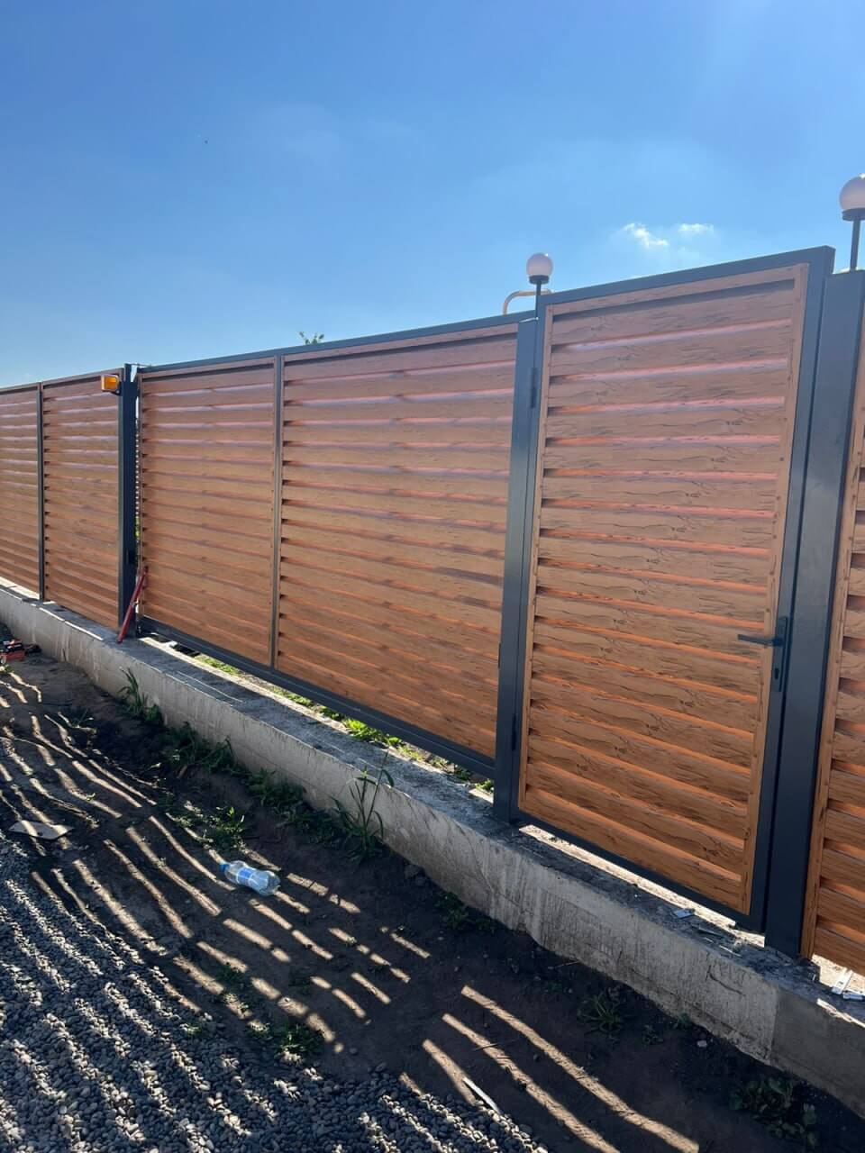 Забор-жалюзи из ламелей Хай-Тек 57м Кипарис 2xPrintech двусторонний в Кременкуле