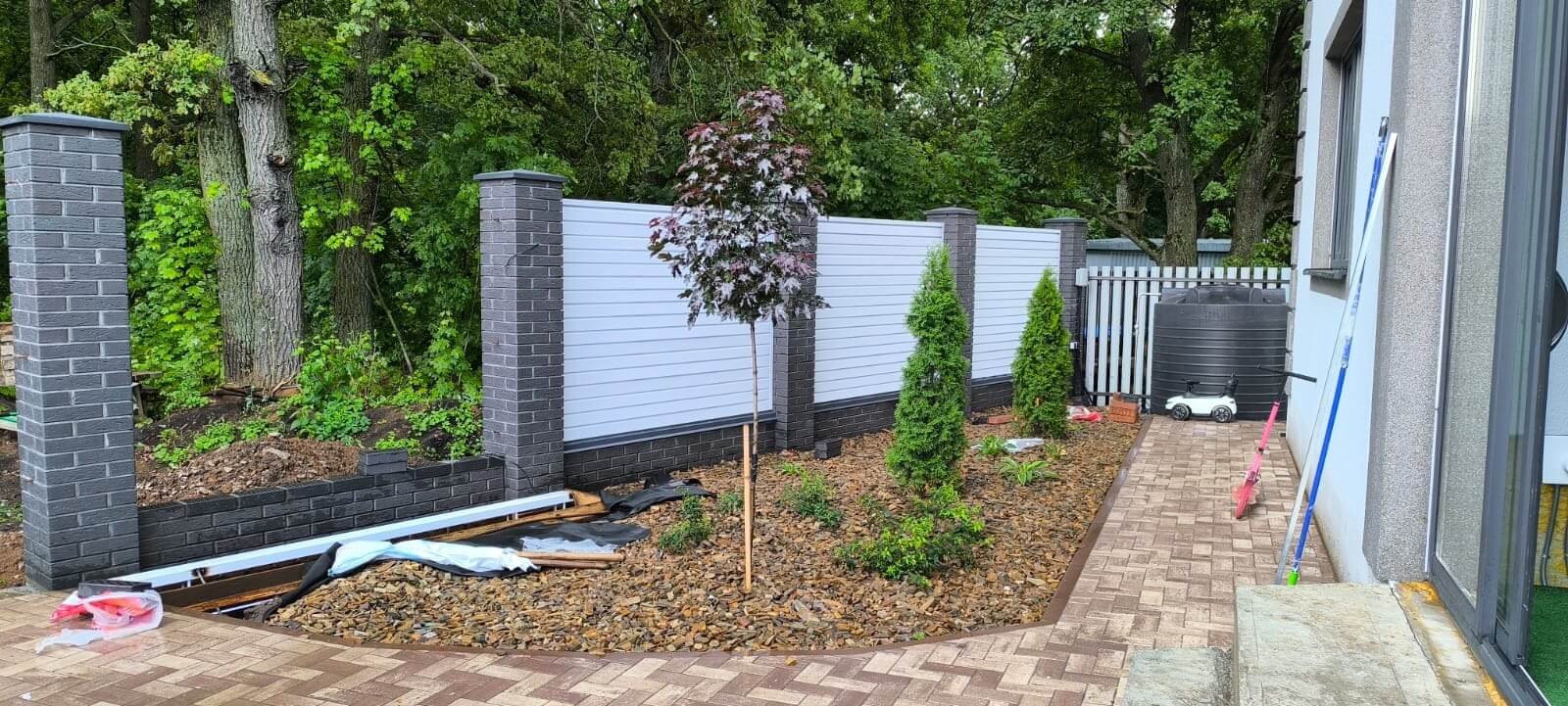 Забор-жалюзи из ламелей Хай-Тек 54м RAL9003 Белый фото 3 в Кременкуле