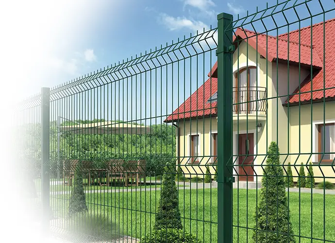 Забор из 3D сетки гиттер в Кременкуле с установкой под ключ