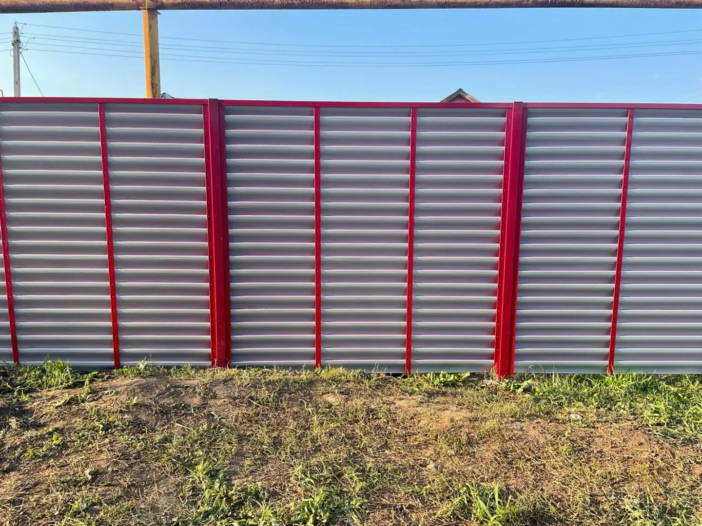 Забор-жалюзи из ламелей Еврожалюзи 24м RAL3003 Рубин фото 5 в Кременкуле